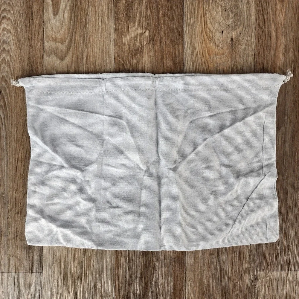 Stuart Weitzman White Dust Bag Shoe Accessory Storage Pouch‎